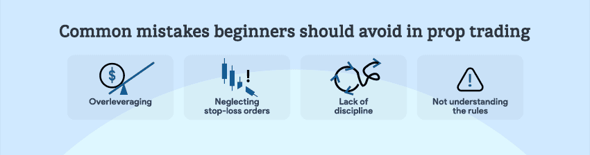 prop trading mistakes
