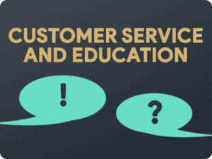 customer service and education