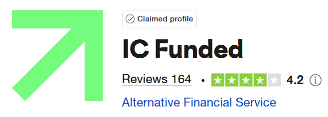 ic funded trustpilot score