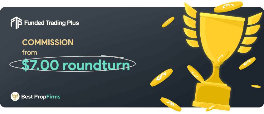 funded trading plus starting commission fee
