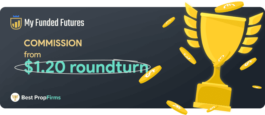myfundedfutures minimum commission fees