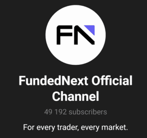 fundednext telegram channel subscribers