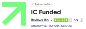 ic funded trustpilot score