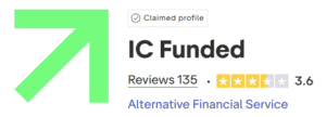 ic funded trustpilot score