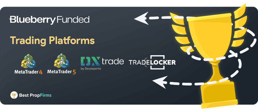 blueberry funded trading platforms