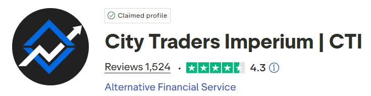 city traders imperium trustpilot score