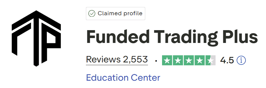 funded trading plus trustpilot score