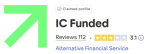 ic funded trustpilot score