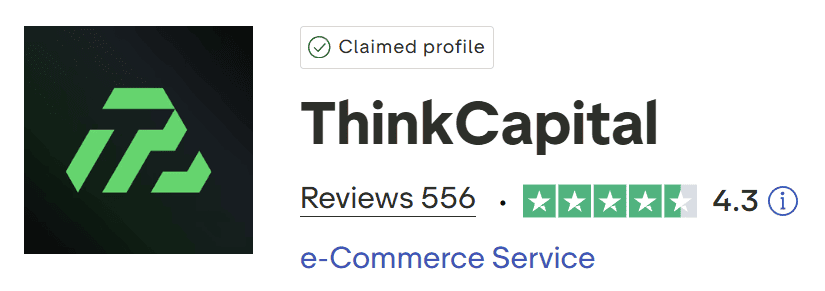 thinkcapital trustpilot score