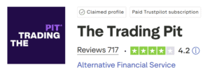 the trading pit trustpilot score
